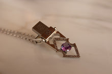 Load image into Gallery viewer, Stone of Fortune USB Necklace
